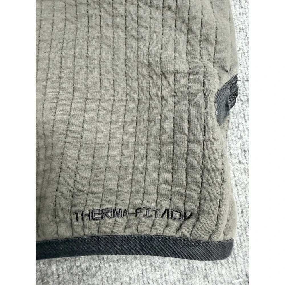 Nike Tech Pack Therma-FIT ADV Hoodie XL Olive Grey Waffle Knit‎ Pullover Mens